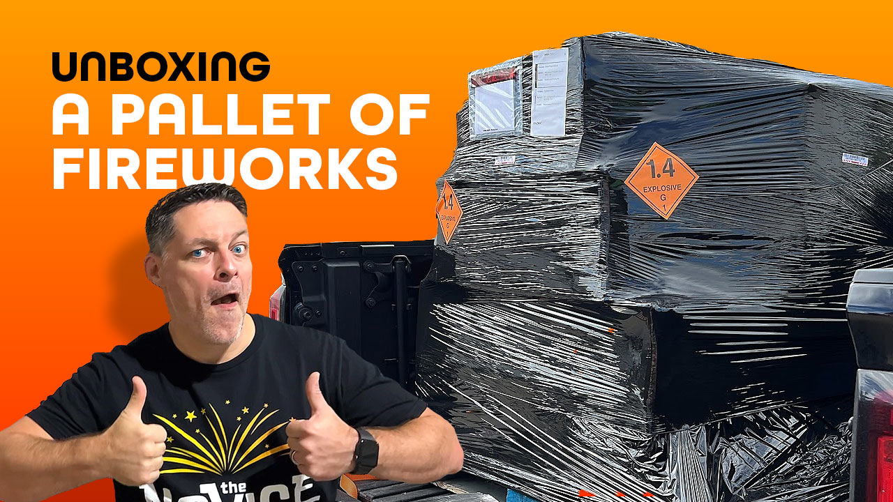 Unboxing A Pallet of Fireworks I Bought Online